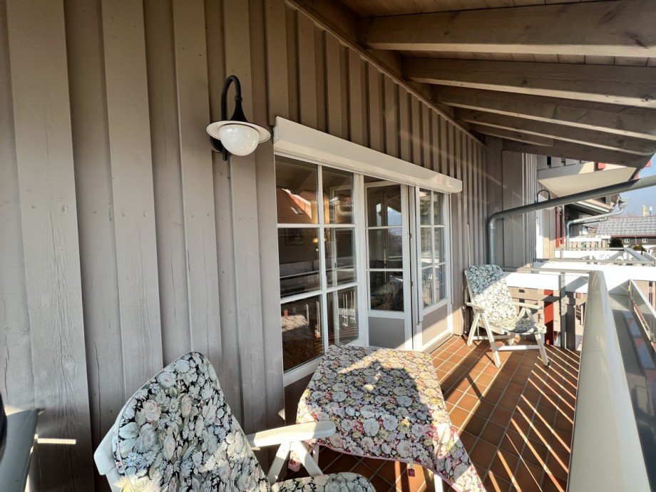 Balkon/ Wohnzimmer Etagenwohnung Oberstaufen / Wiedemannsdorf