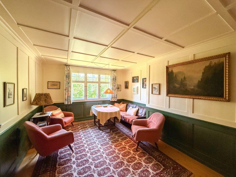 Wohnzimmer Villa Oberstaufen / Wei�ach