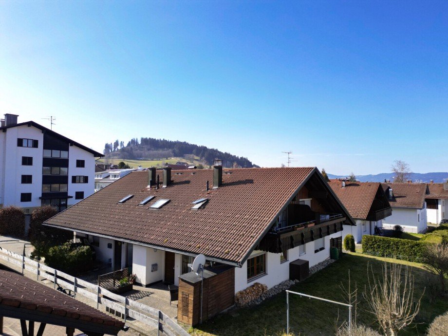 Hausansicht Wohnung Maisonettewohnung Weiler-Simmerberg