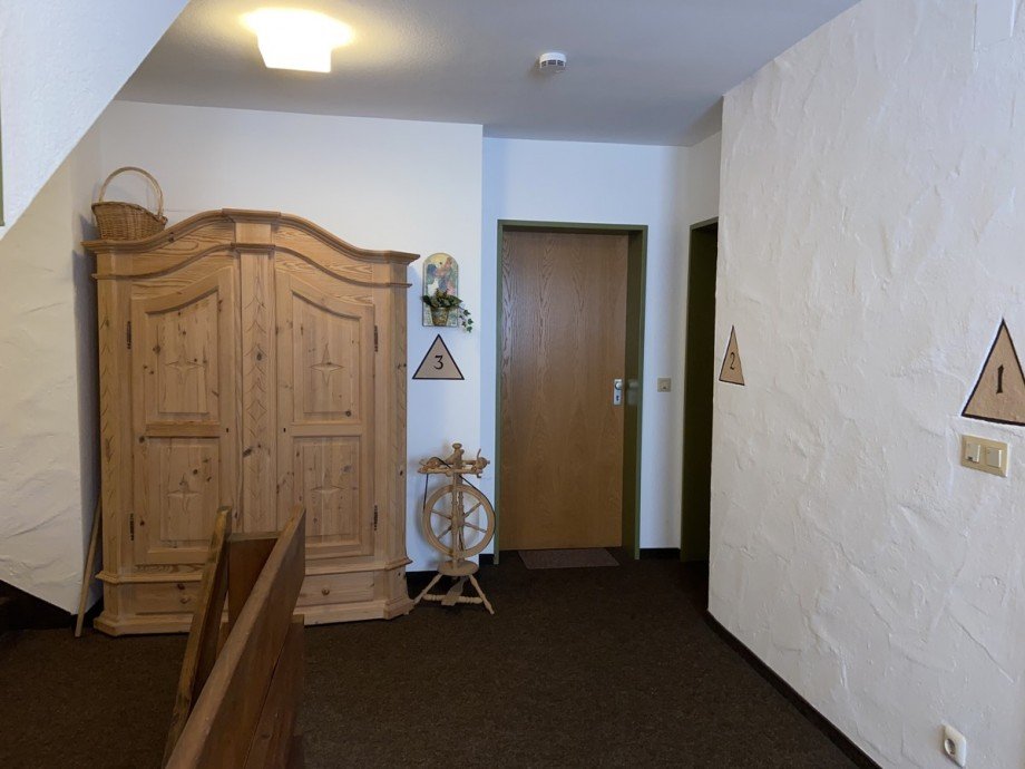 Treppenhaus Etagenwohnung Oberstaufen Wei�ach