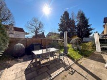 Gemeinschaftsgarten Charmanter Altbau in Aeschach - Gro�z�gige 5-Zimmer-Wohnung mit vielseitigem Nutzungspotenzial