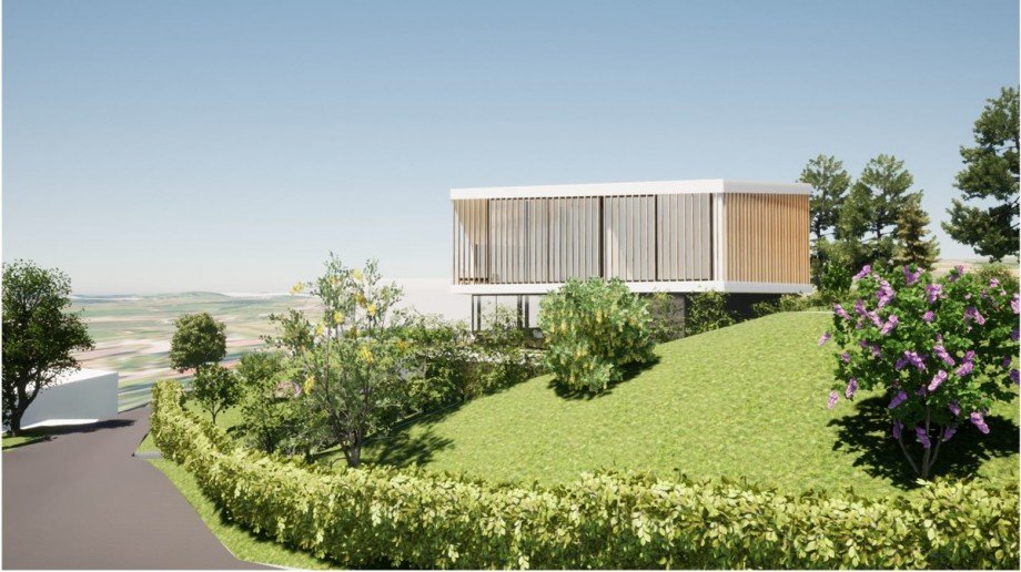 Visualisierung Ostansicht Villa Lindau (Bodensee)