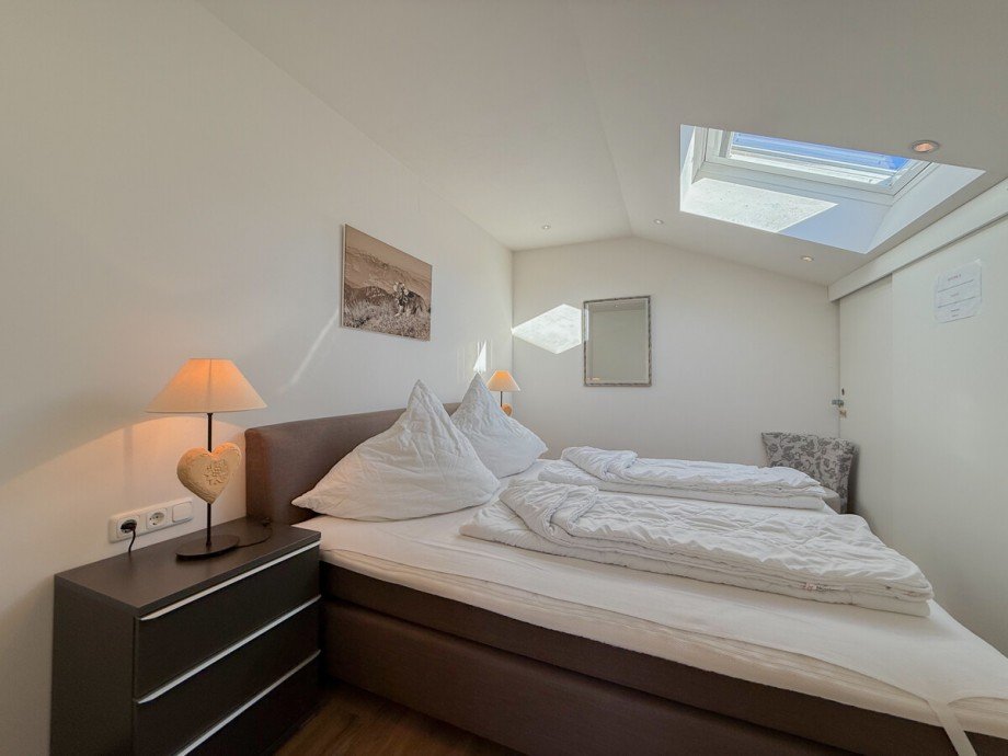 Schlafzimmer Dachgeschosswohnung Oberstaufen / Wiedemannsdorf