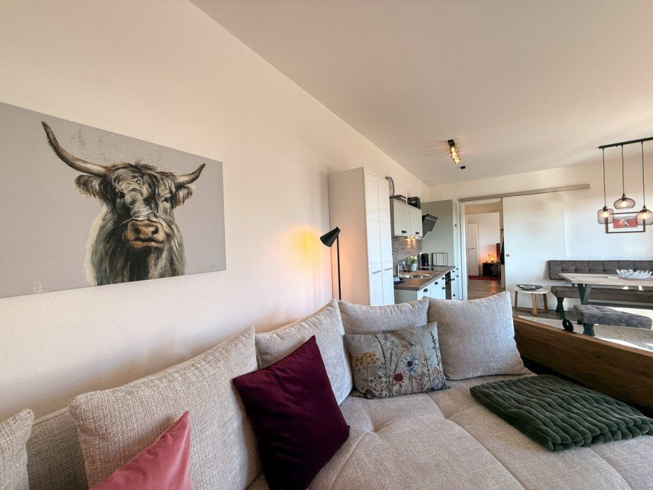 Wohn/Esszimmer Etagenwohnung Lindenberg im Allg�u