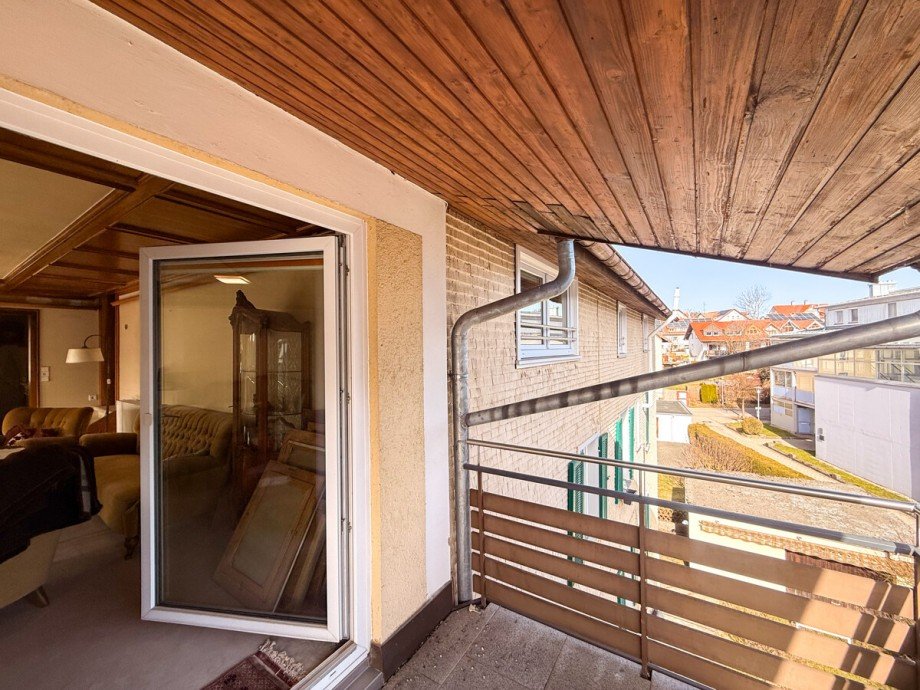 Gro�e Wohnung DG Balkon Mehrfamilienhaus Lindenberg im Allg�u