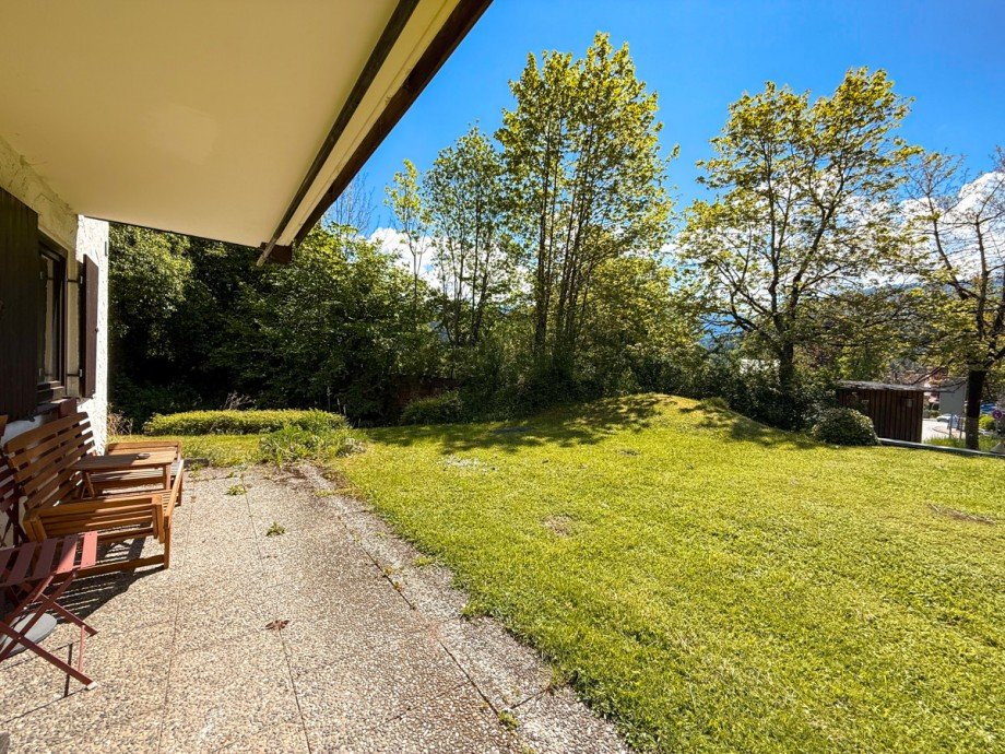 Terrasse Erdgeschosswohnung Oberstaufen-Weissach