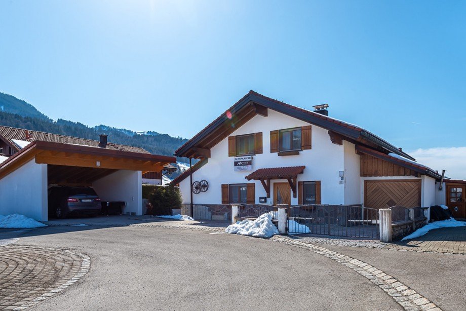 Ansicht Einfamilienhaus Oberstaufen