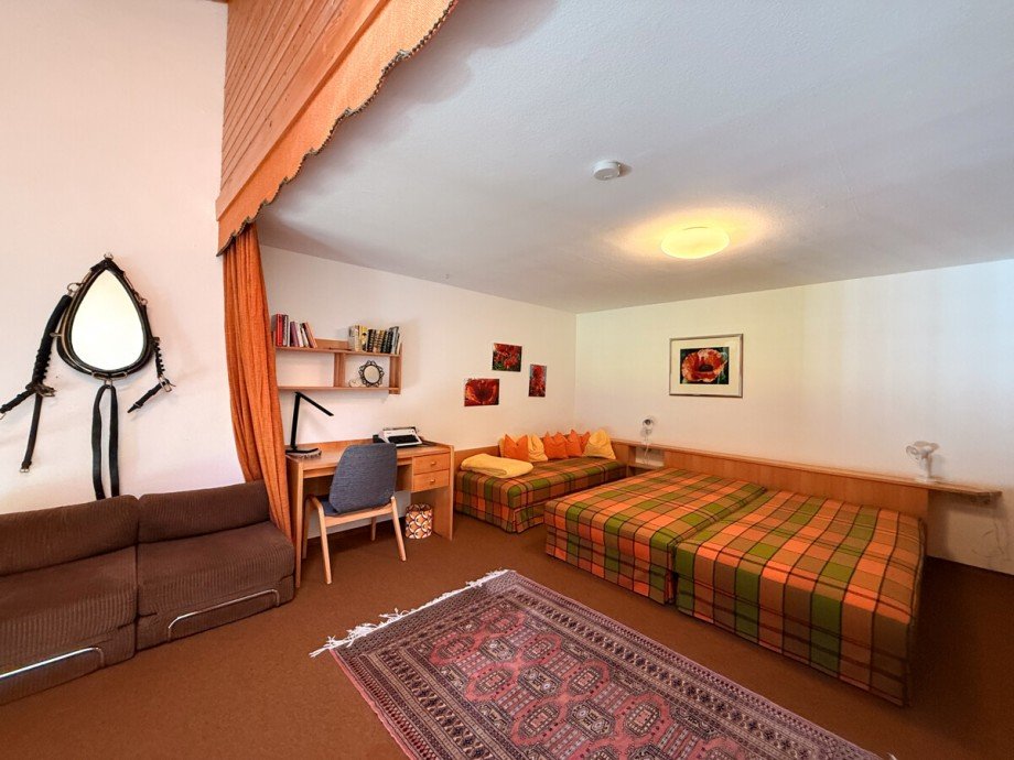 Schlafzimmer OG Maisonettewohnung Oberstaufen