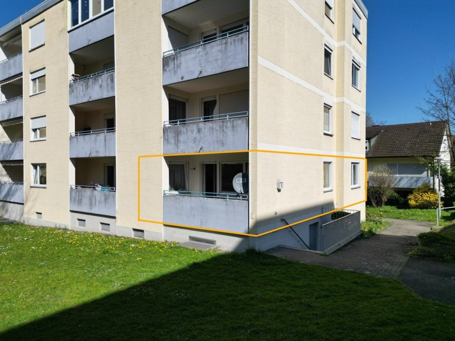 Hausansicht Erdgeschosswohnung Lindau (Bodensee) / Aeschach