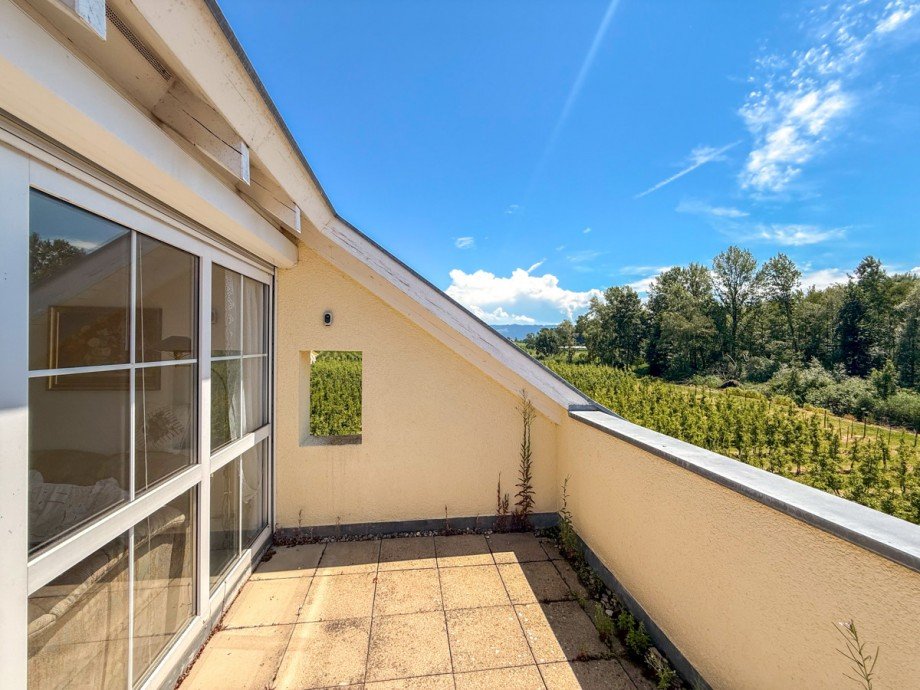 Loggia Dachgeschosswohnung Wasserburg (Bodensee)