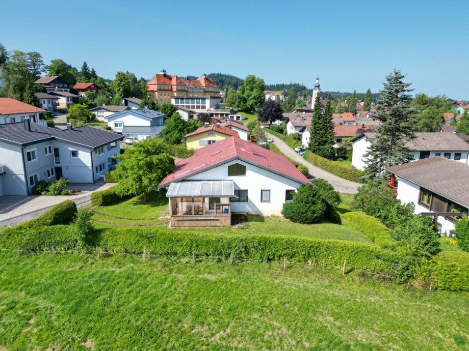 Hausansicht Einfamilienhaus Scheidegg