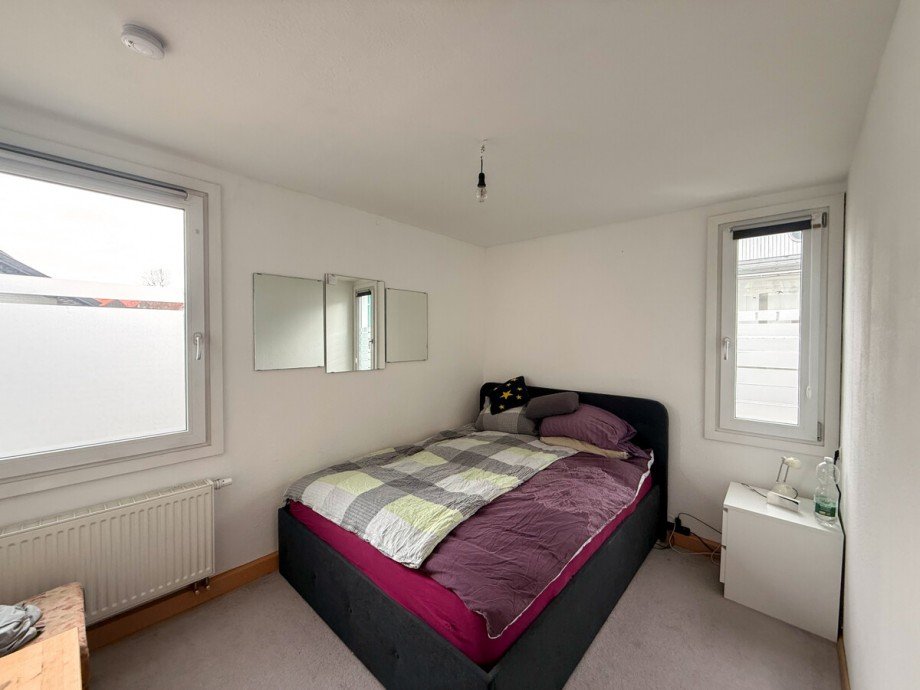 Wohnung 2. OG Schlafzimmer Mehrfamilienhaus Lindenberg im Allg�u