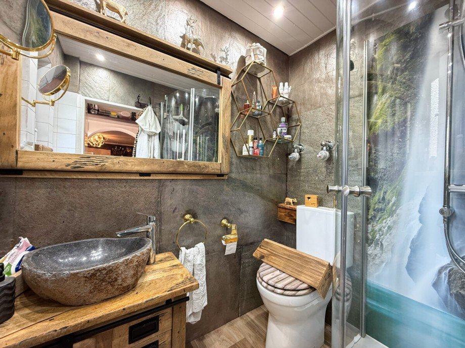 Badezimmer Etagenwohnung Oberstaufen / Steibis