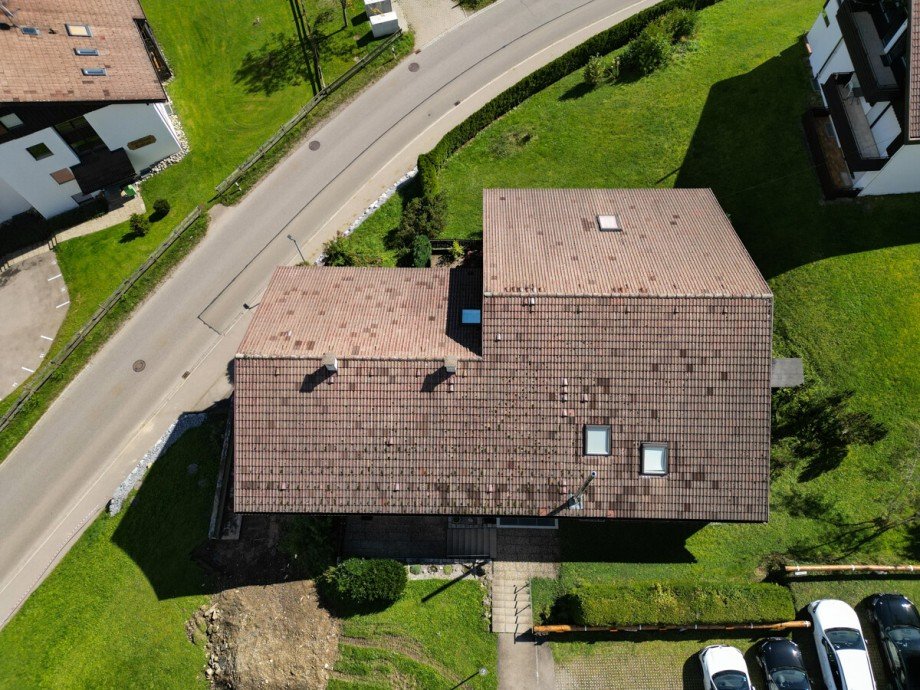 Vogelperspektive Maisonettewohnung Oberstaufen / Steibis