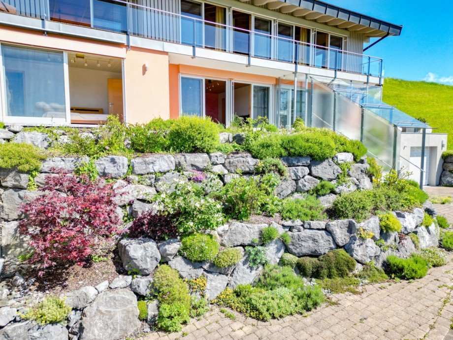 Gartenanlage Einfamilienhaus Sulzberg