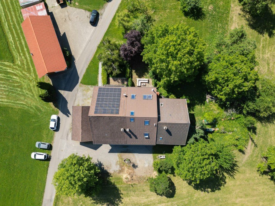 Vogelperspektive Reihenmittelhaus Opfenbach