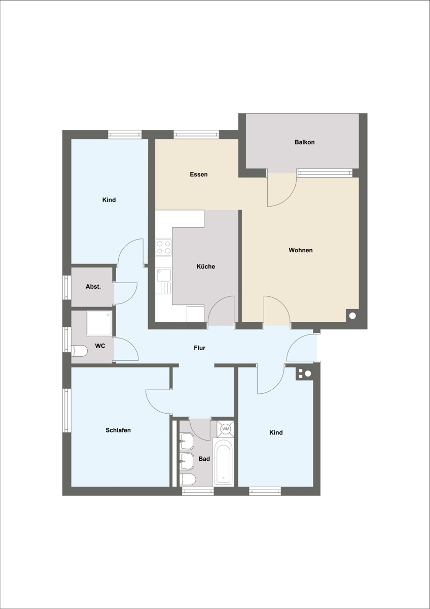  Etagenwohnung Lindenberg im Allg�u