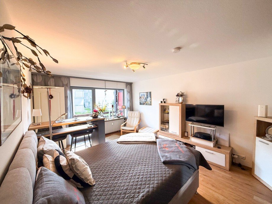 Wohn/Schlaf/Esszimmer Etagenwohnung Oberstaufen