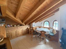 Wohn / Essbereich DG. Ein Haus in Top Lage 
in Immenstadt im Allg�u 
mit unverbaubarem Blick in die Berge!