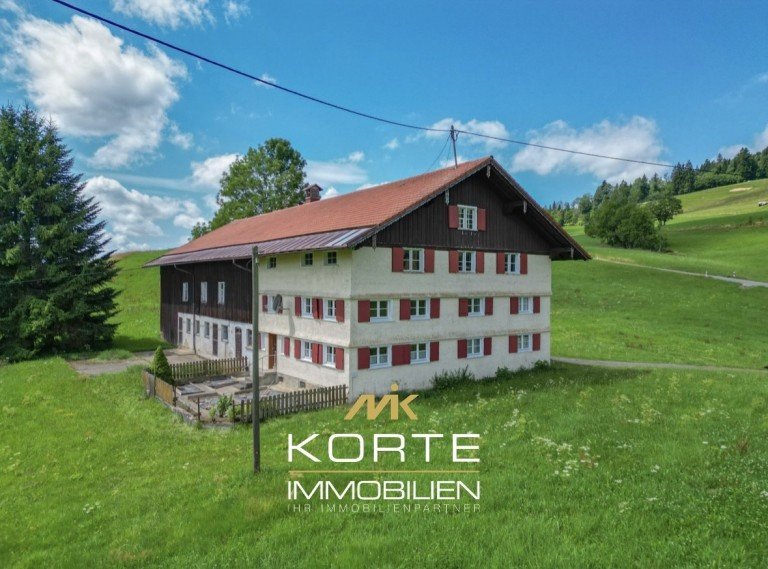  Oberstaufen Bauernhaus RARIT�T Bauernhaus mit ca. 9,2 Hektar in AlleinlageOberstaufen / ALLG�U