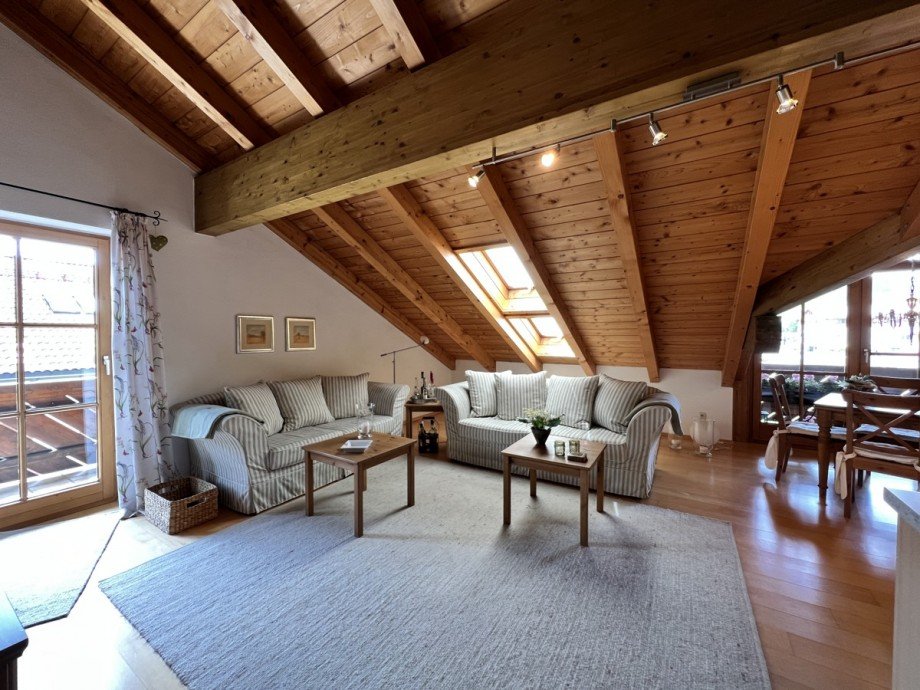 Wohnbereich Dachgeschosswohnung Oberstaufen