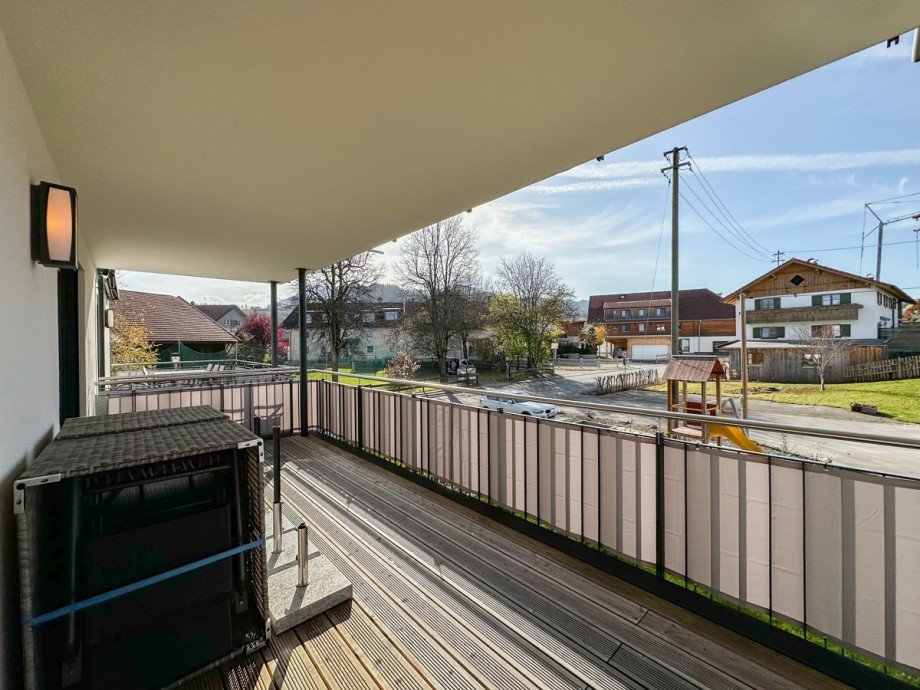 S�d-Balkon Etagenwohnung Wertach