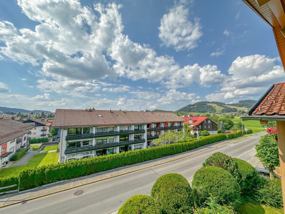 Aussicht Dachgeschosswohnung Oberstaufen