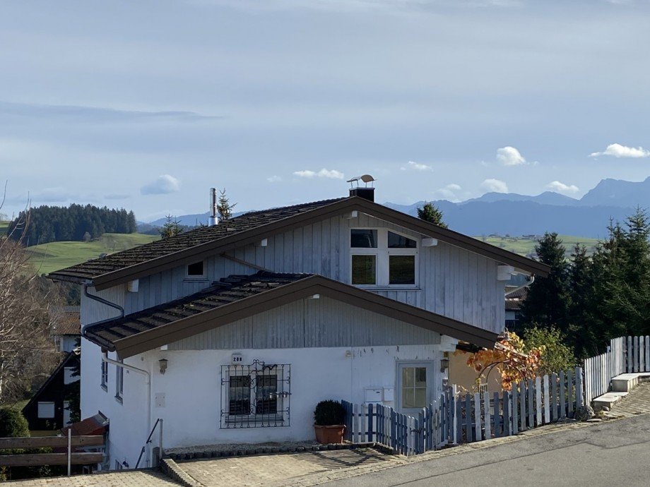 Westansicht Einfamilienhaus Oberreute