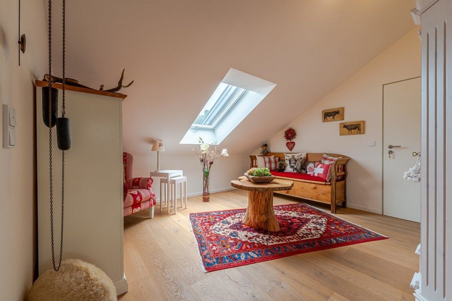 Eingangsbereich Dachgeschosswohnung Oberstaufen