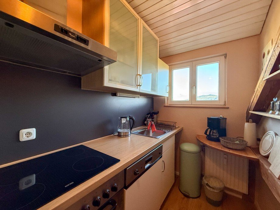 Einbauk�che Dachgeschosswohnung Oberstaufen