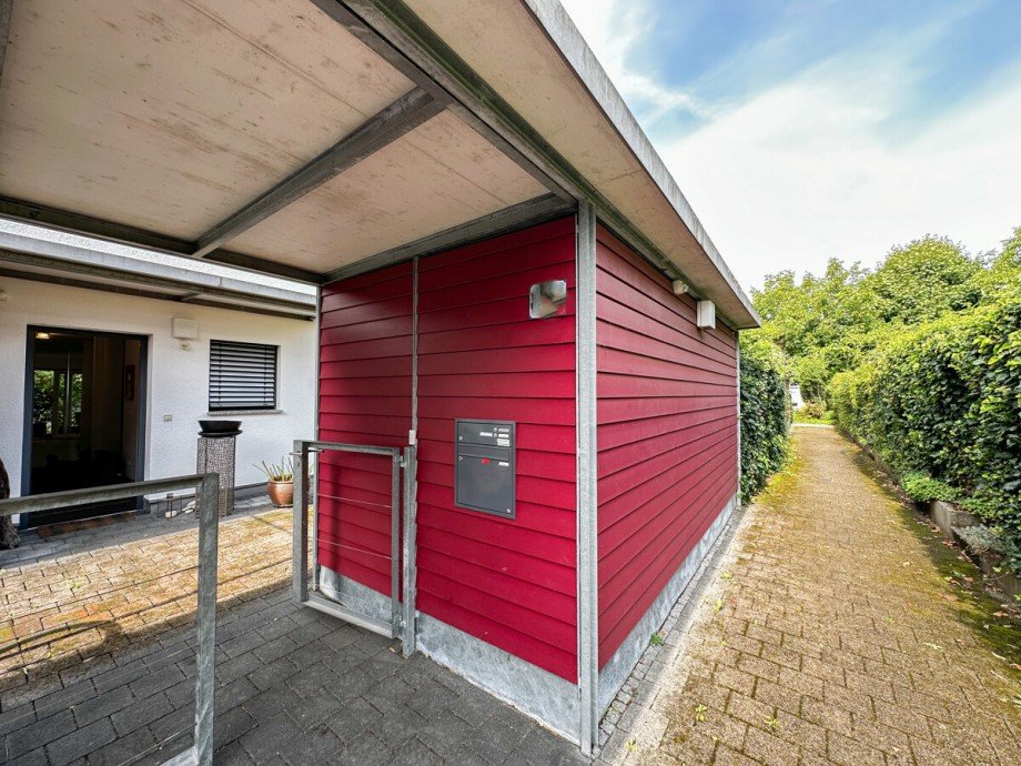 Ger�teschuppen - Eingangsbereich Doppelhaush�lfte Lindau (Bodensee) / Aeschach