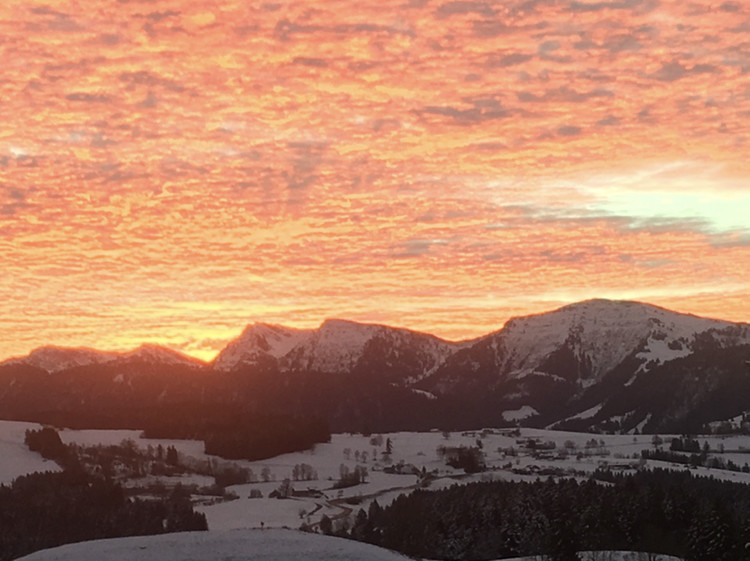 Aussicht Einfamilienhaus Oberreute