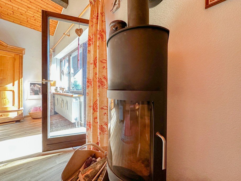 Kaminofen Dachgeschosswohnung Oberreute / Irsengund