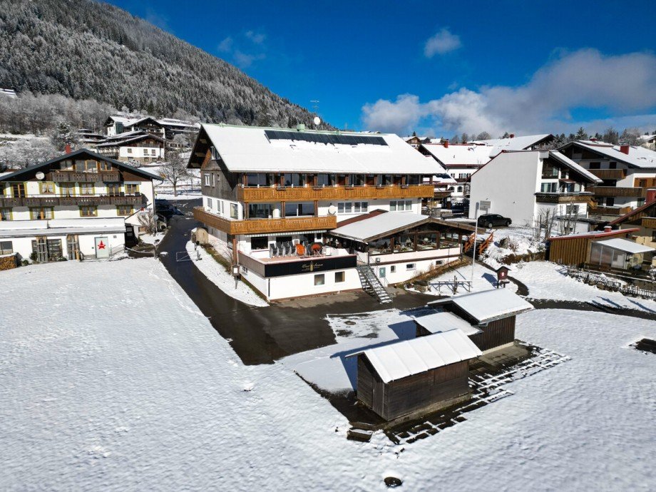 Hausansicht Hotels Oberjoch