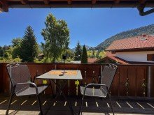 S�dbalkon Hochgrat vor Augen: 
 2-Zimmer Ferienapartment mit Logenplatz
  in Steibis im Allg�u