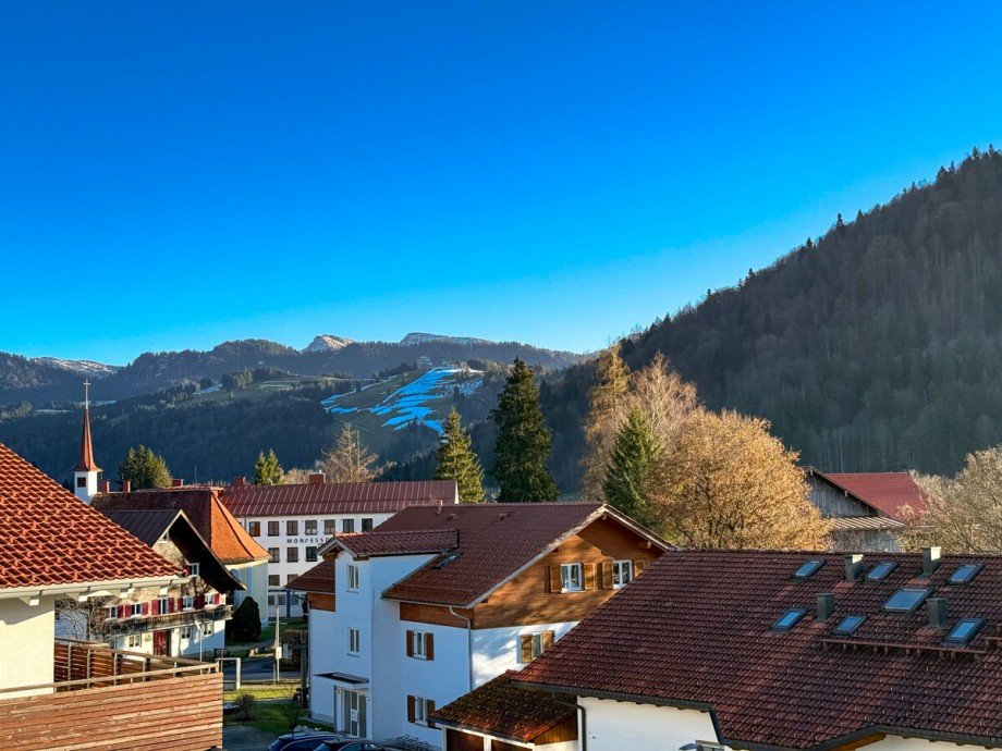 Ausblick Dachgeschosswohnung Oberstaufen / Kalzhofen