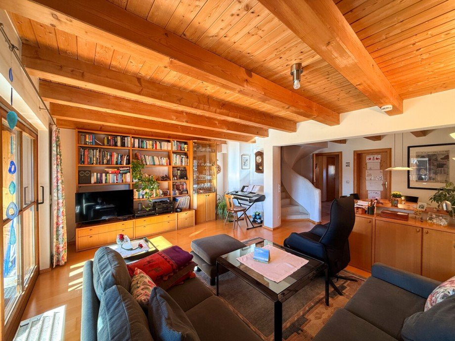 Wohnzimmer Reihenmittelhaus Lindenberg im Allg�u / Ellgassen