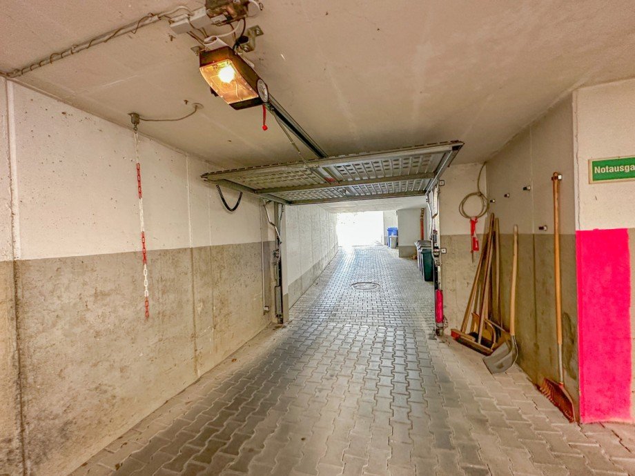 Garageneinfahrt Maisonettewohnung Oberstaufen
