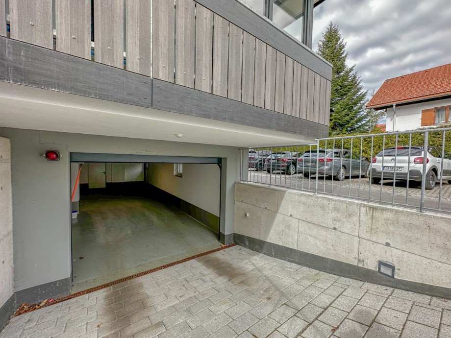 Garageneinfahrt Etagenwohnung Oberstaufen