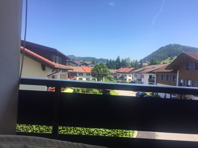 Balkon ( Loggia Etagenwohnung Oberstaufen