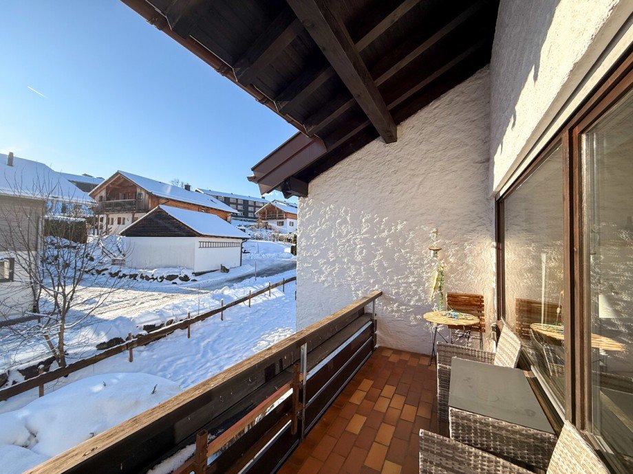 Westbalkon Maisonettewohnung Oberstaufen