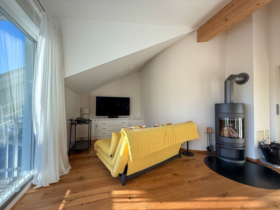Wohnzimmer Dachgeschosswohnung Oberstaufen / Kalzhofen