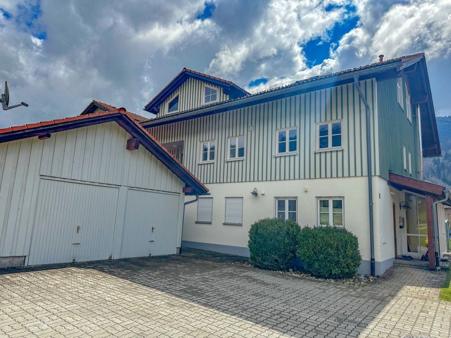 Ansicht Wohnhaus Maisonettewohnung Oberstaufen / Konstanzer