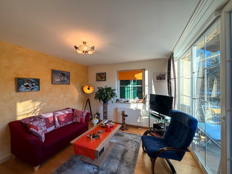 Wohnzimmer Etagenwohnung Oberstaufen / Wei�ach