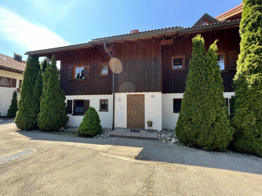 Ostansicht Dachgeschosswohnung Oberstaufen
