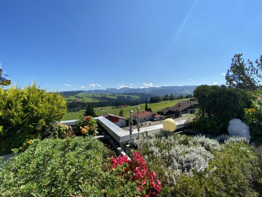 Aussicht Etagenwohnung Oberreute / Irsengund