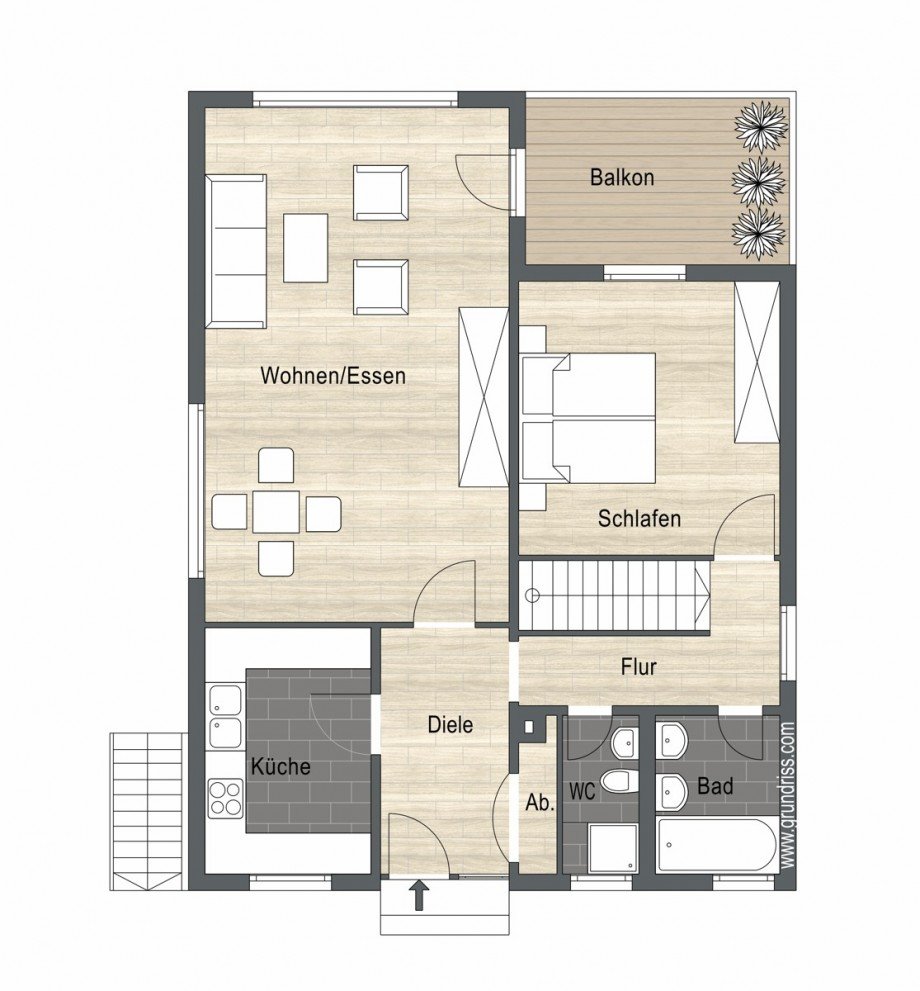 Erdgeschoss Einfamilienhaus Oberreute