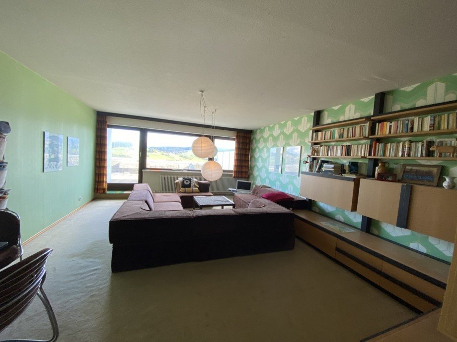 Wohnzimmer Penthousewohnung Oberreute
