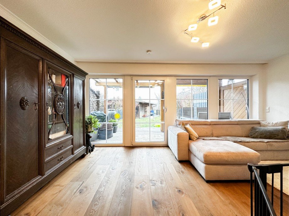 Wohnzimmer Reihenmittelhaus Immenstadt im Allg�u / Rauhenzell