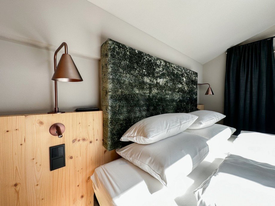 Schlafzimmer OG Maisonettewohnung Schruns